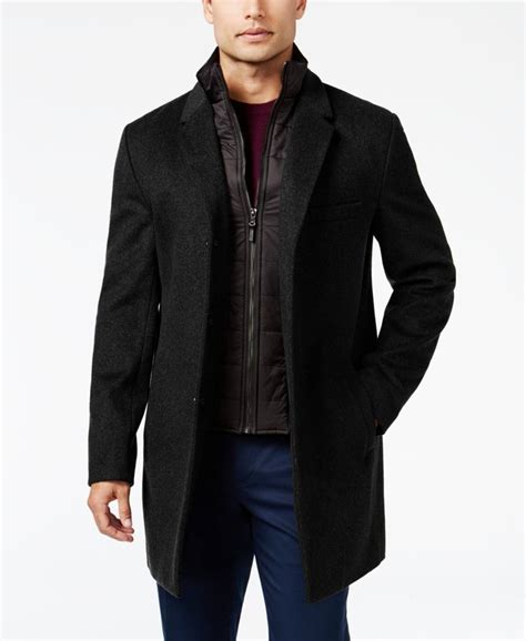 winter jacket review michael kors men's|Michael Kors men's overcoat.